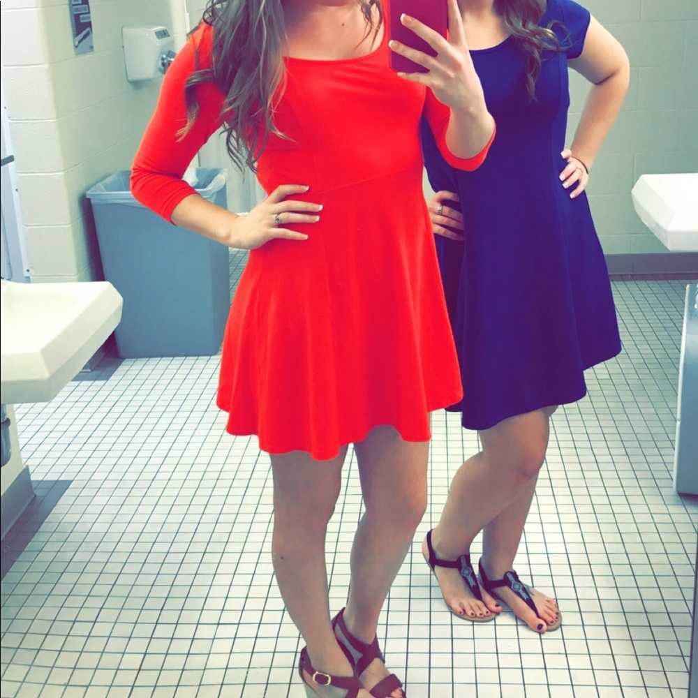 Red dress from H&M